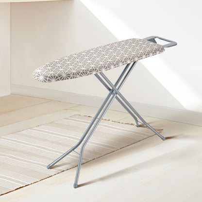 US Local VEVOR Ironing Board With Large 51 X 13 Ironing Surface, Thickened 4 Layers Iron Board With Heat Resistant Cover And Cotton Cover, 7 Adjustable Heights Ironing Board For Home Laundry Room Use