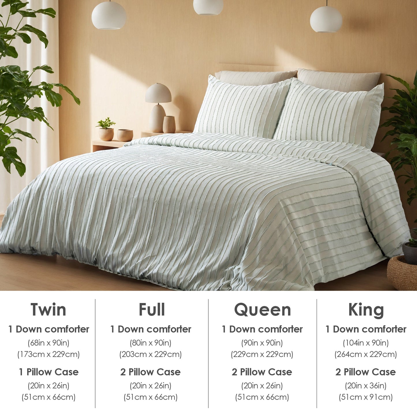 US Local Bohemian Style Quilt Cover Set, Cut Flower Quilt Cover,  Tufted Quilt Cover Three-piece Set, One Quilt Cover And Two Pillowcases,  Washable And Machine Washable Without Shrinkage,  Suitable For Hotels