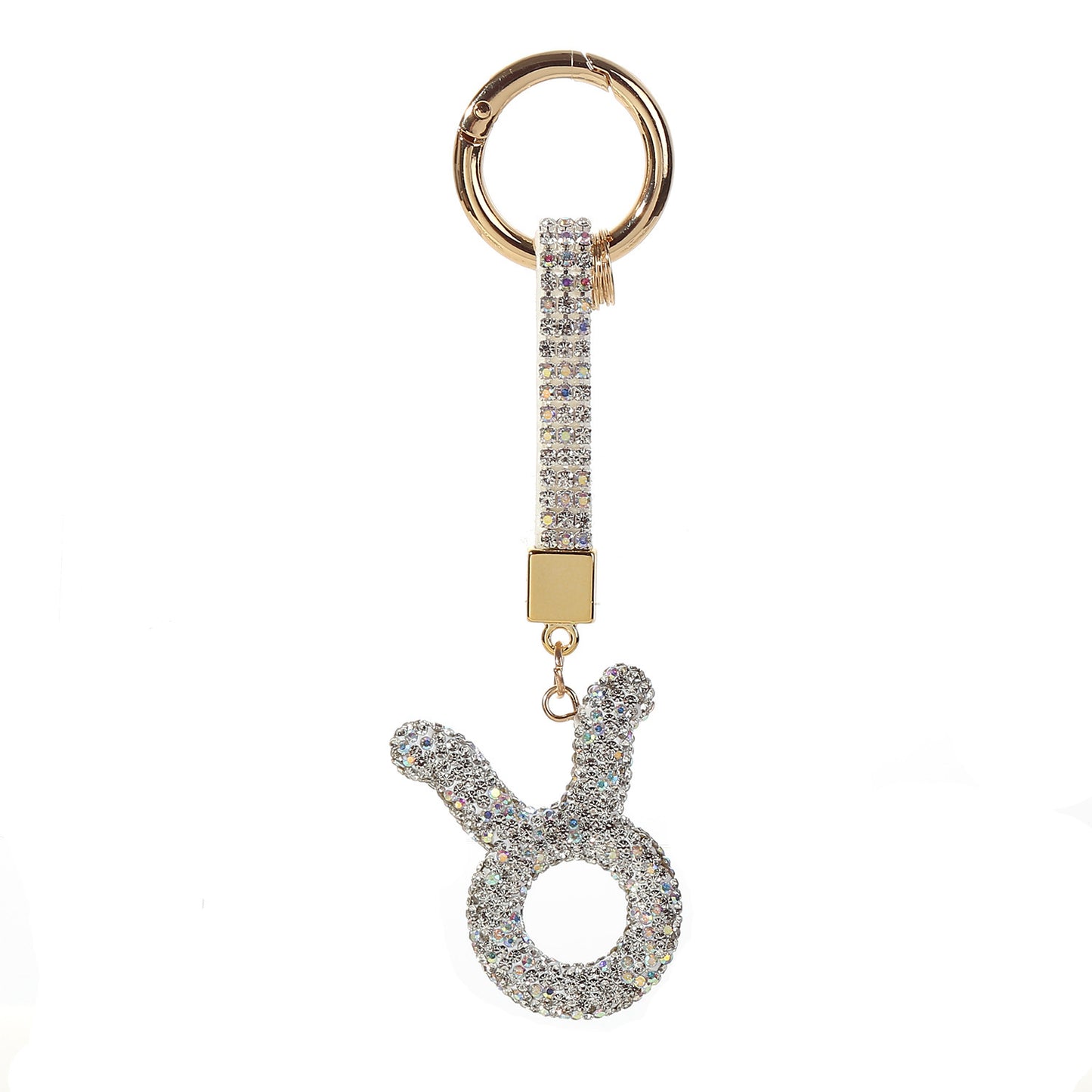 Full Diamond Constellation Keychain Women's Fashion Pendant