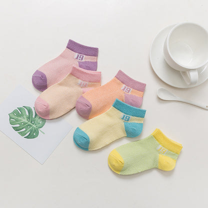 US Local Cotton breathable male and female baby socks