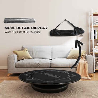 US Local Poker Mat Texas Hold'em Poker Table Top with Non-Slip Bottom