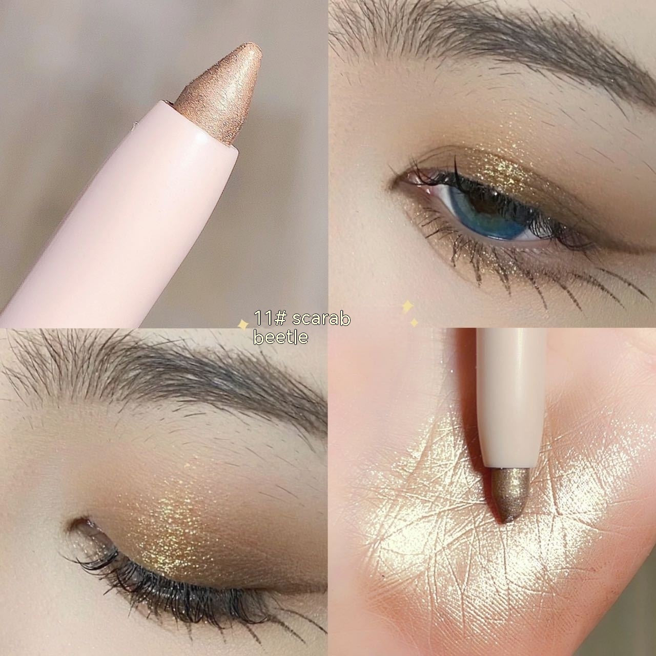 US Local Crouching Silkworm Eyeliner Pen Makeup Brightening