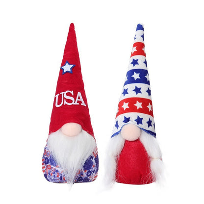 Independence Day Faceless Doll American National Day Doll