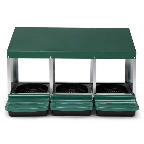 US Local 3-compartment Chicken Feeding Trough