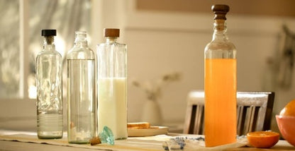 US Local Drop Glass Water Bottle With Ceramic Stopper