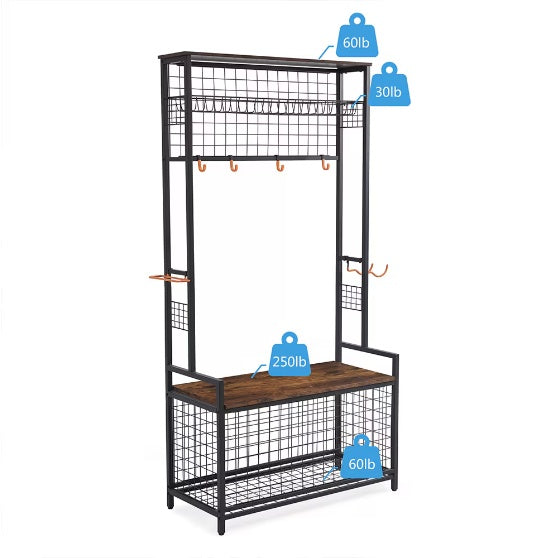 US Local Garage Sports Equipment Storage Rack