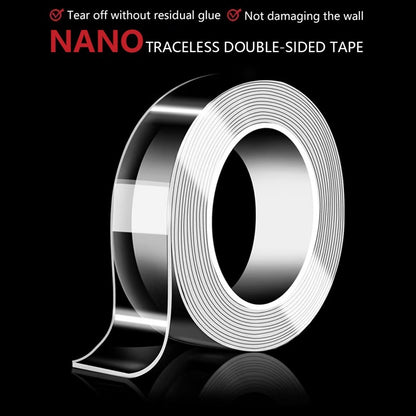 US Local Nano Double Sided Transparent Tape Reusable Waterproof Tape For Cleaning Kitchen And Bathroom Supplies Tape
