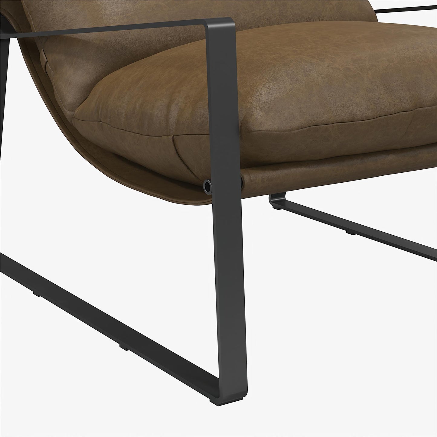 US Local Gatsby Upholstered Sling Accent Chair