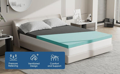 US Local Medium-hard Memory Foam Mattress, Relieves Pressure And Is A Good Helper For Deep Sleep