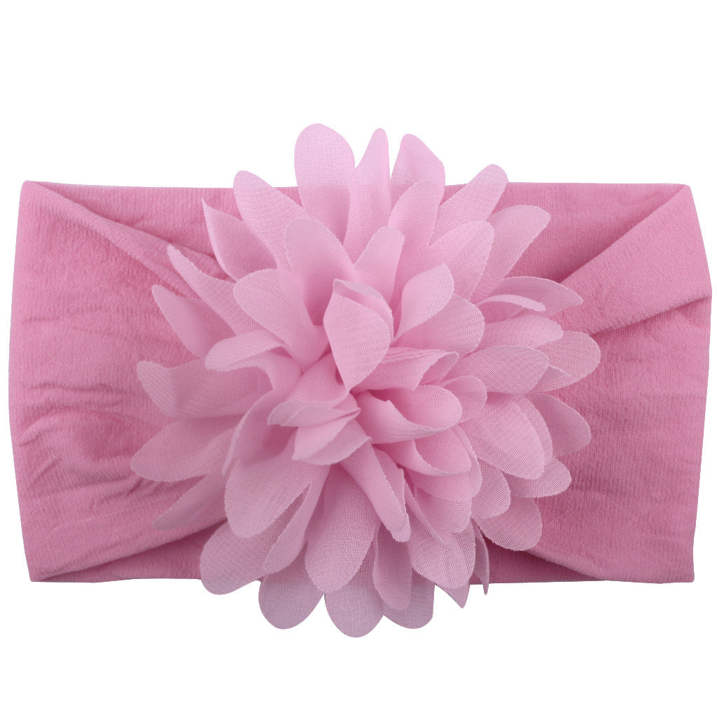 US Local Creative Chiffon Flower Headband Baby Hair Accessories Cute Princess Headband