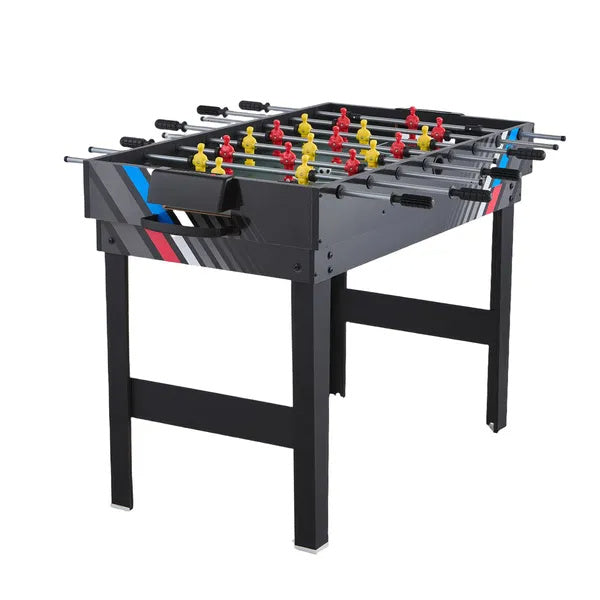 US Local 4-in-1 Combo Game Table Set, Air Hockey Table, Multi Combination Table With Air Hockey, Pool Billiard, Foosball, Ping Pong, Pushers & Pucks, Sports Arcade Table For Family Game Room Office