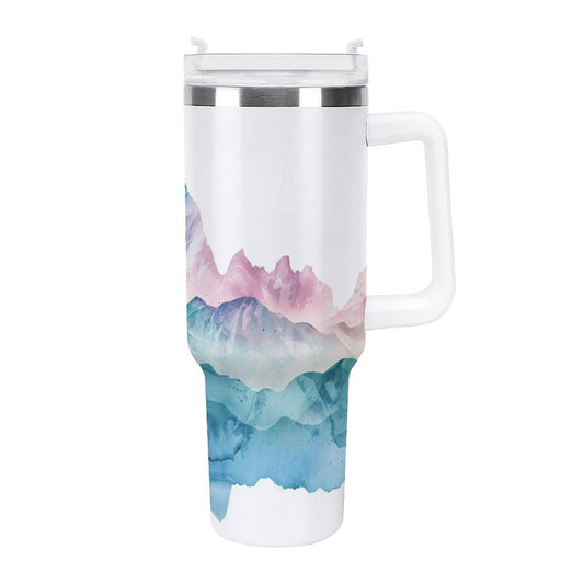 PHDT00213 POD US Local Tumbler 40oz Large Capacity Car Cup Landscape, Ink Painting