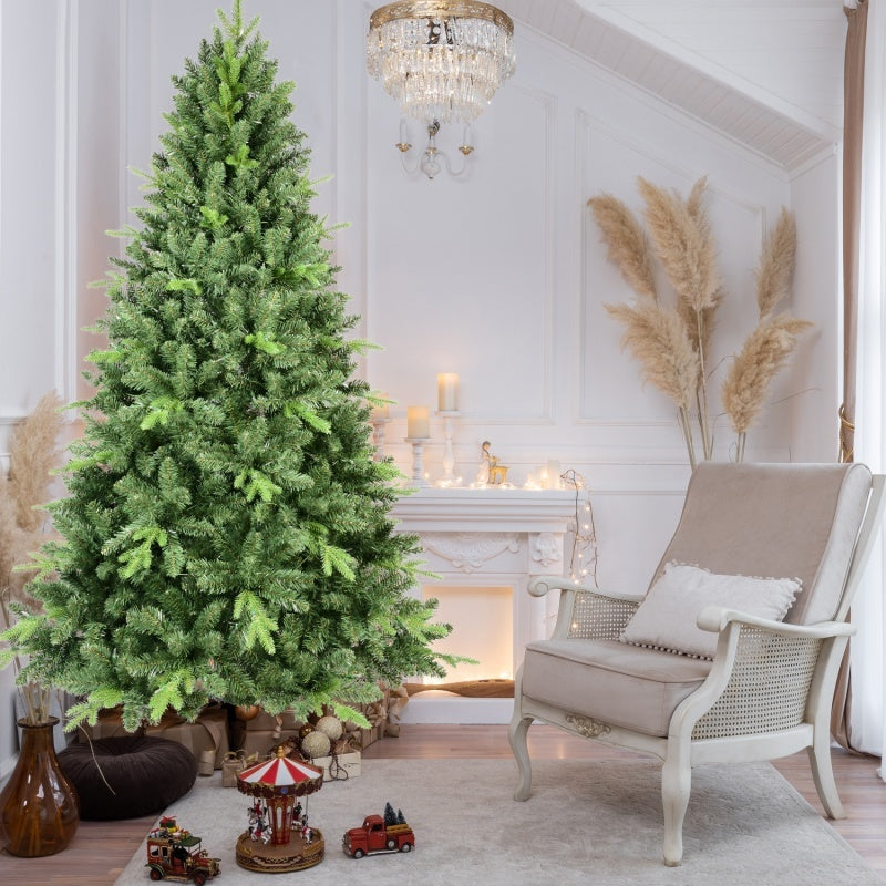US Local PE, PVC Christmas Tree, Green