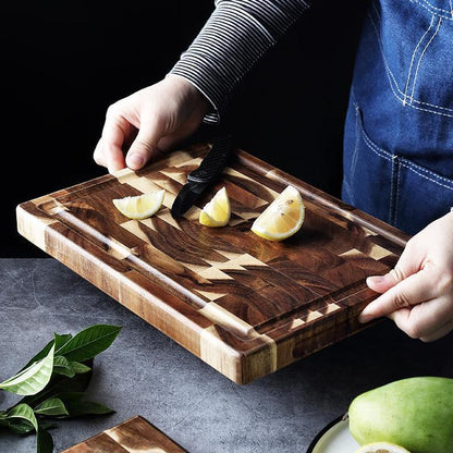 US Local Kitchen Household Parquet Solid Wood Cutting Board