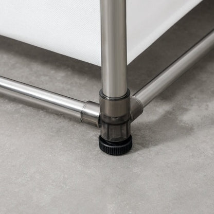 US Local Laundry Hamper 2 Tier Laundry Sorter With 4 Removable Bags For Organizing Clothes, Laundry, Lights, Darks