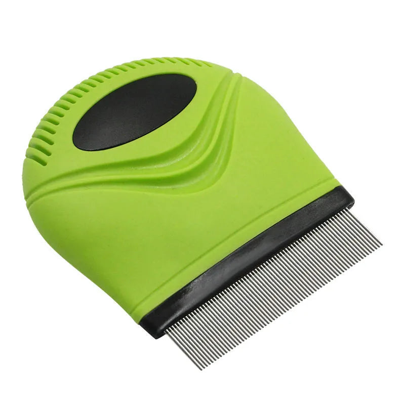US Local Pet Life 'Grazer' Handheld Travel Grooming Cat And Dog Flea And Tick Comb