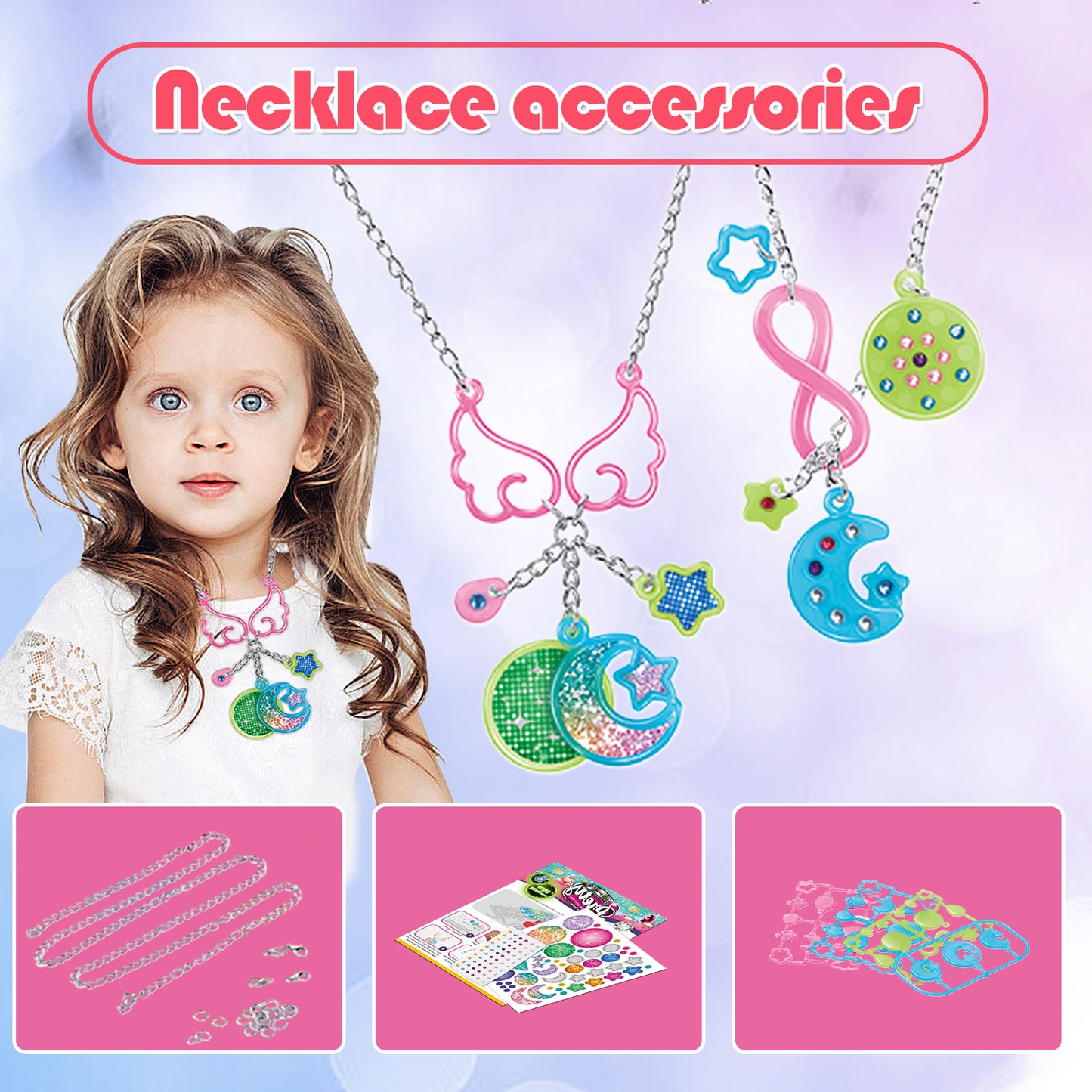 US Local Diy Toys Puzzle Creative Ribbon Woven Hand Ropes Jewelry Making For Children Toy