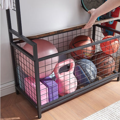 US Local Garage Sports Equipment Storage Rack