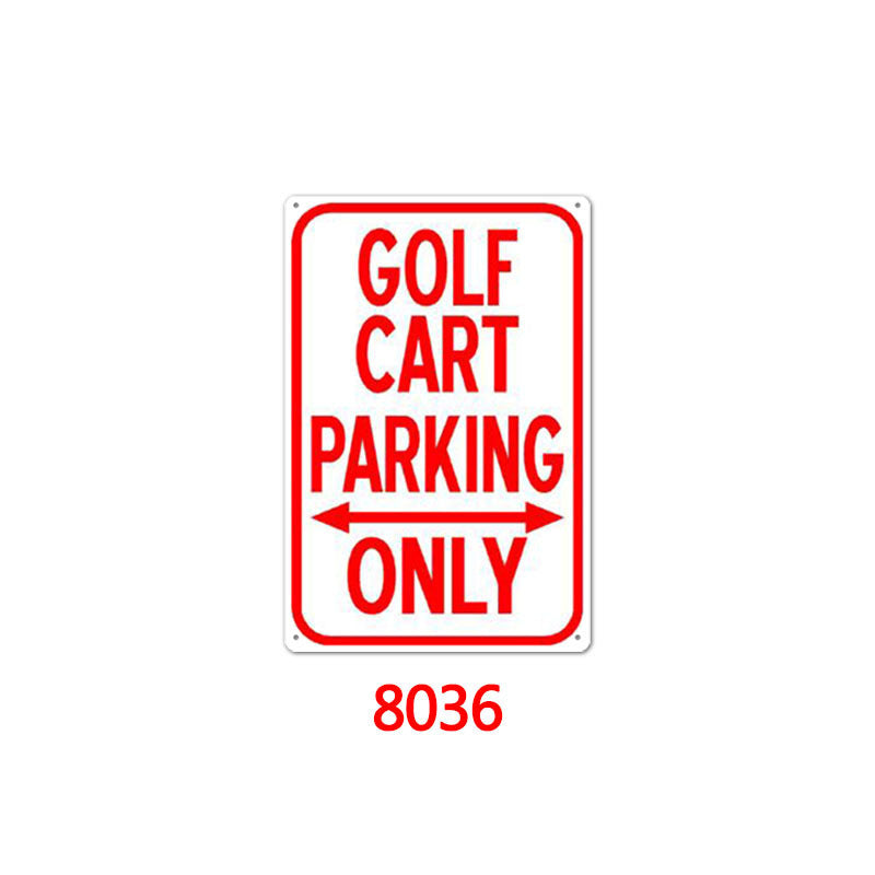 US Local Tin Painting Bar Clothing Store Home Wall Decoration