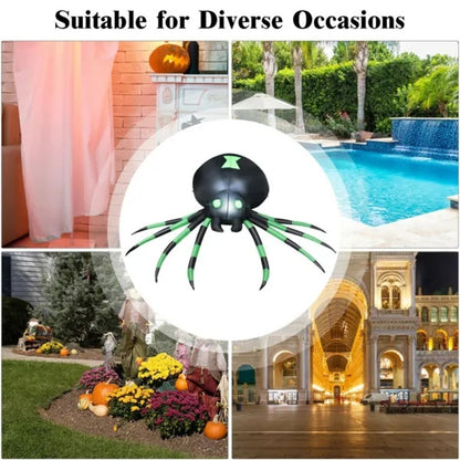 US Local 6 Feet Halloween Decorate Inflatable Spider