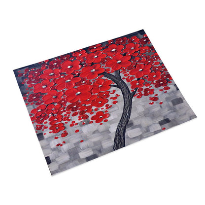 Retro tree pattern placemat