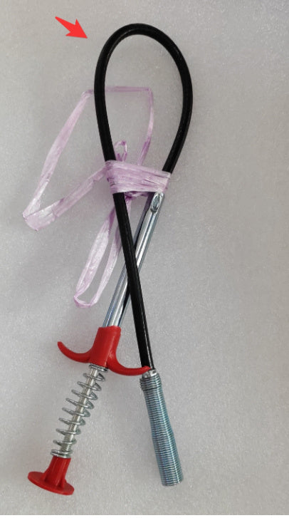 USA Local 60CM Sewer Dredger Spring Pipe Dredging Tool Household Hair Cleaner Drain Clog Remover Cleaning Tools Household For Kitchen Sink Kitchen Gadgets