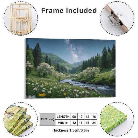 Decorative Interior Frame Painting Spring-1-k