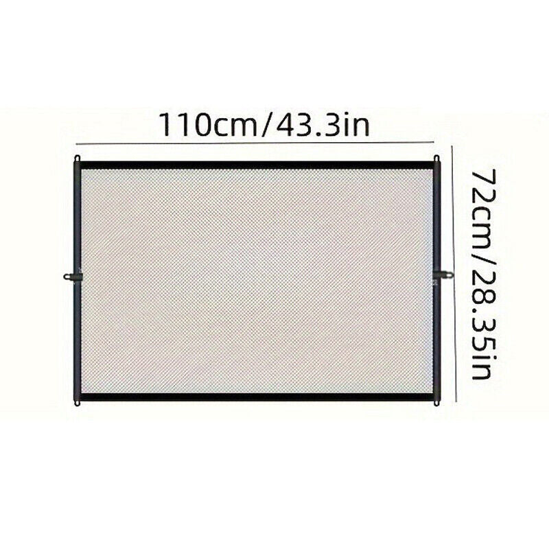 UK Local Pet Isolation Mesh No Drilling Safety Fences Net Portable Dog Cat Stair Door