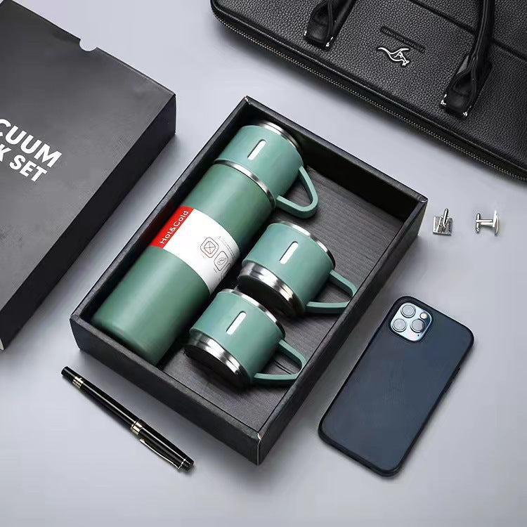 Business Gift Set Company Gift Event Stainless Steel Vacuum Flask