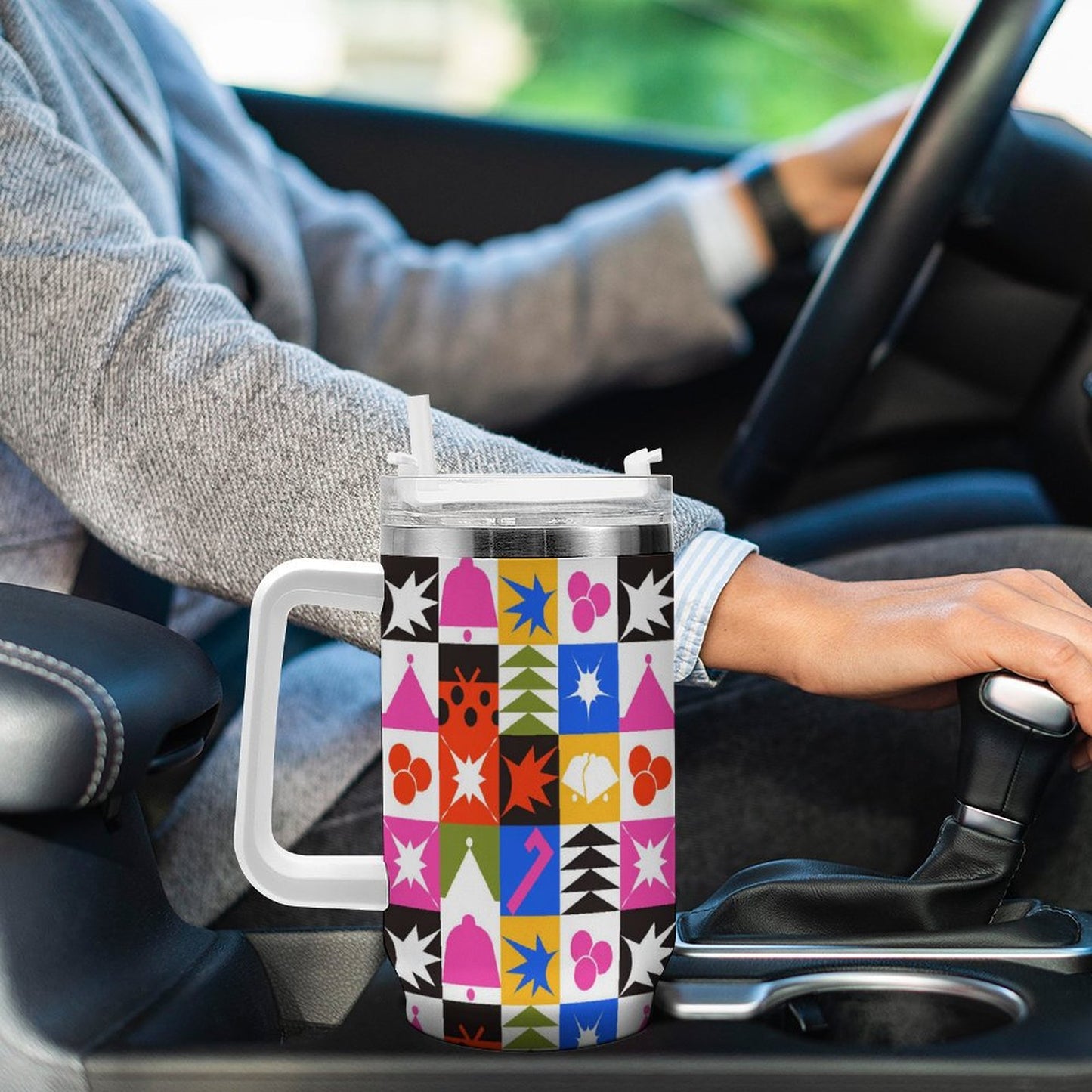 PHDT00161 POD US Local Tumbler 40 oz Large Capacity Car Cup Christmas