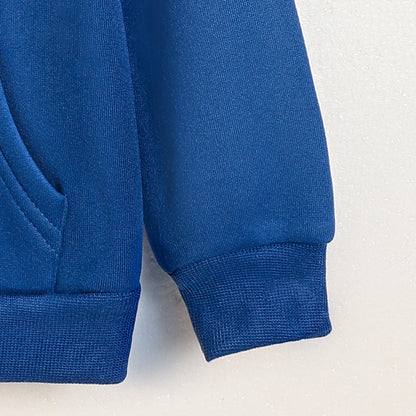 US Local Toddler Girl Zip Up Hoodie Jacket Sorry Or Whatever Letter Print Long Sleeve Sweatshirt Kids Hooded Jacket