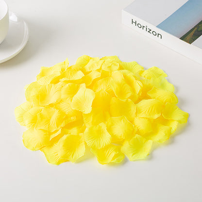 Simulated Rose Petals Wedding Room Scene Layout Props