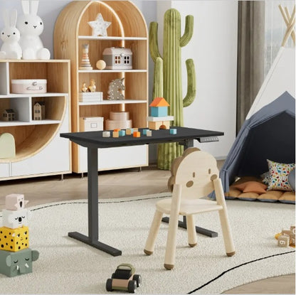 US Local Electric Standing Desk Whole Piece Adjustable Height Desk Home Office Computer Workstation Sit Stand Up Desk