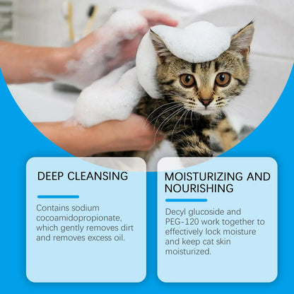 US Local Yegebang Cat Cleaning Mousse Mild Non-irritating Pet Cleaning Foam