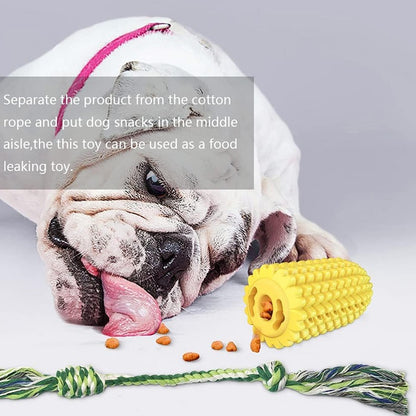 US Local Dog Toys, Dog Toys Suitable For Strong Chewing, Durable And Chewy Squeaking Interactive Dog Toys, Small, Medium And Large Dog And Puppy Teeth Chewing Corn Cob Toys