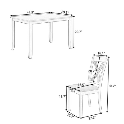 US Local TOPMAX Rural Style 5-piece Cutlery Set