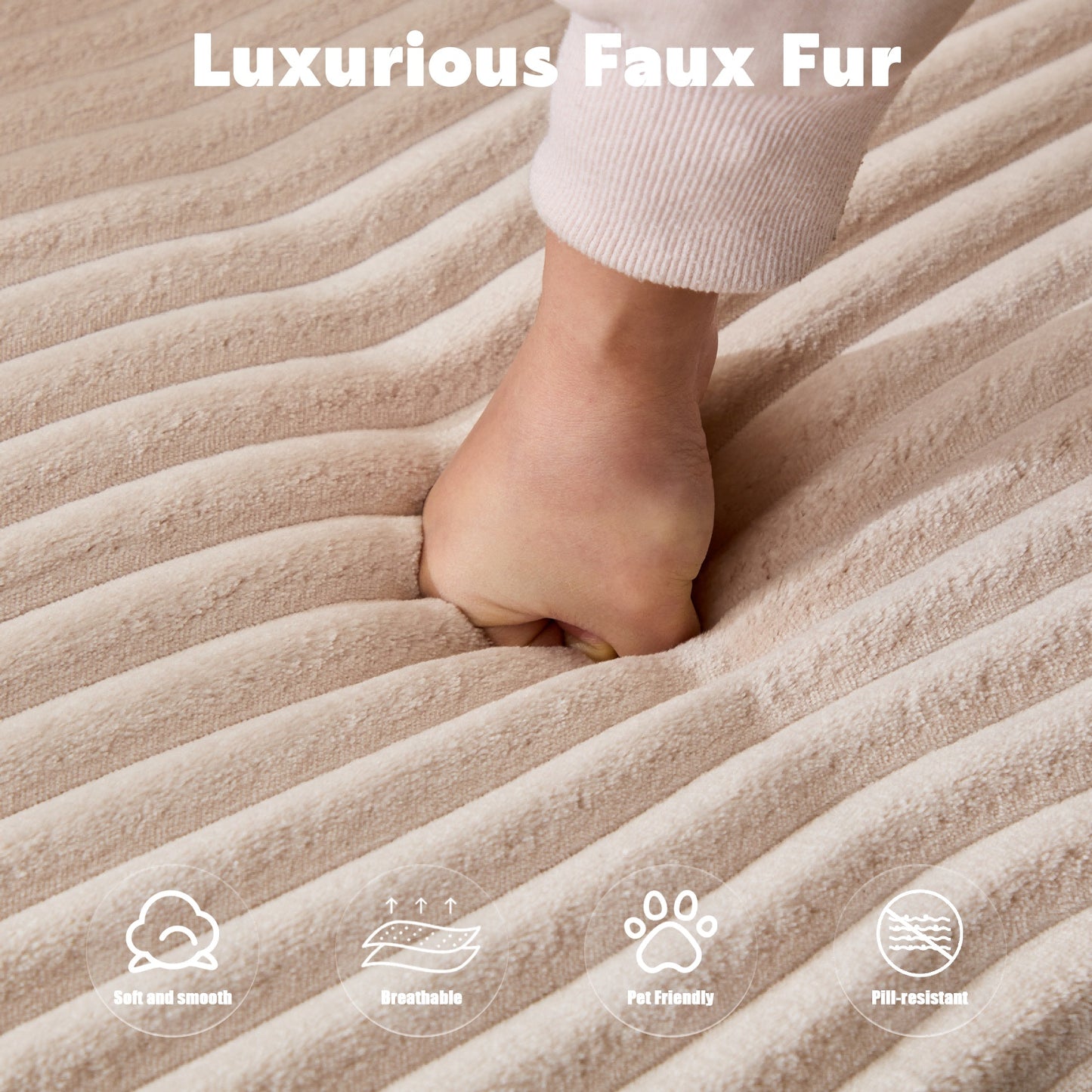 US Local L-Shaped Compression Sofa Bed, Convertible Sectional Sofa With Pillow Back Support - Foldable Floor Couch Lounger, Corduroy Fabric Futon Sleeper For Living Room, Bedroom, Game Room