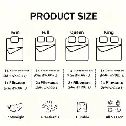 US Local Haoyijia Big Flower Duvet Cover Queen