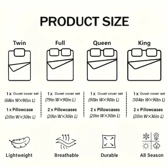 US Local Haoyijia Big Flower Duvet Cover Queen