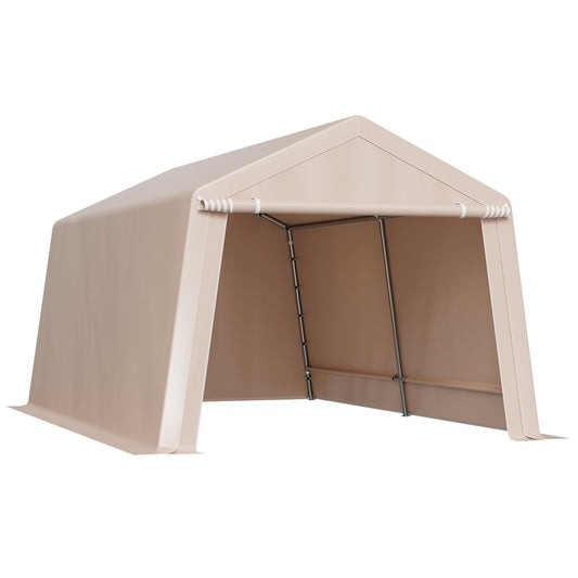 US Local Outdoor Storage Shelter Portable Shed 10x15 Ft Waterproof Canopy Garage Tent