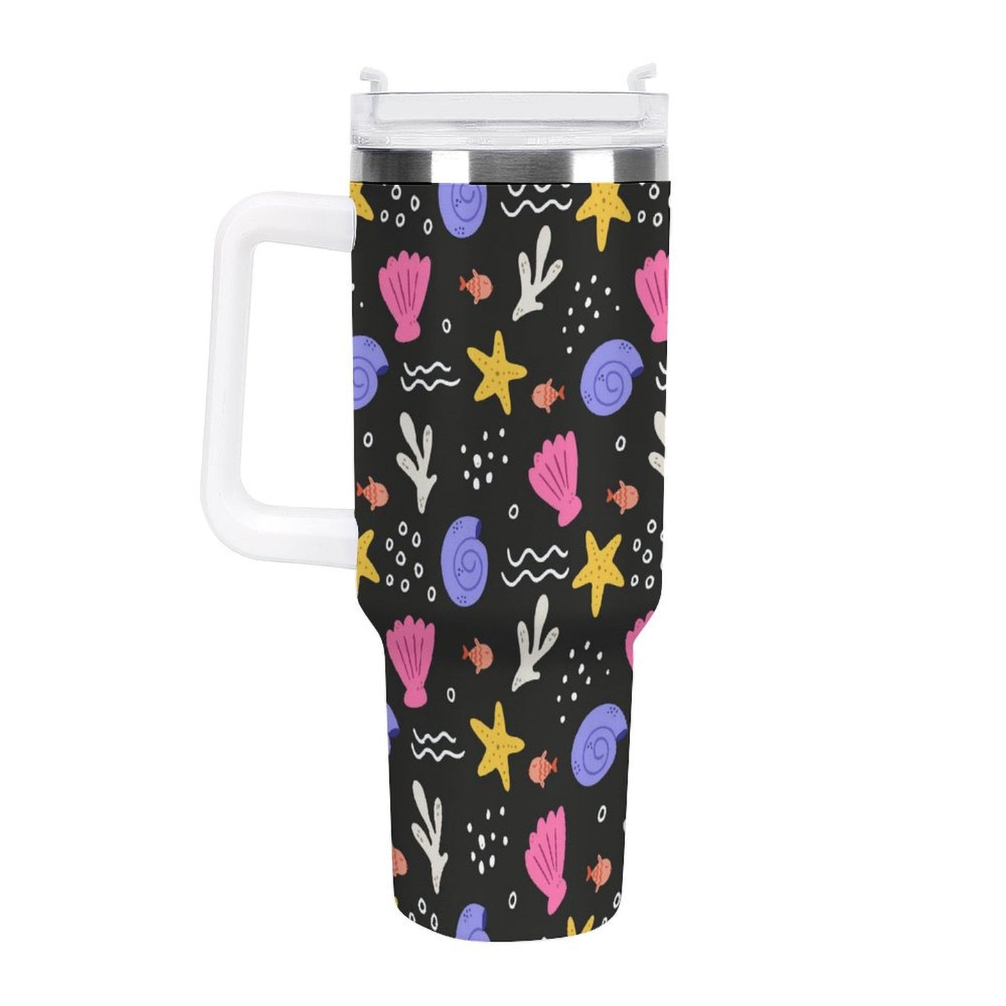 POD US Local Tumbler 40 oz Large Capacity Car Cup Sea