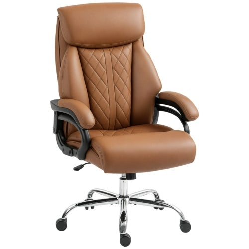UK Local Spring Padded Faux Leather Office Chair