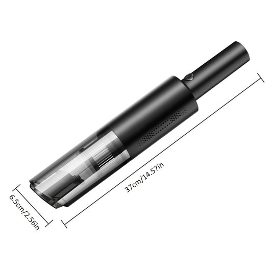 US Local Home Car Vacuum Cleaner, 120W 12000Pa Rechargeable Handheld Black Wired Charging Multi-function Cleaning Accessories For Car Interior Home