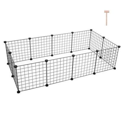 US Local Pet Playpen Small Animal Cage Indoor Portable Metal Wire Yard Fence For Small Animals