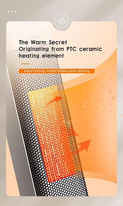 US Local 2000W Six-speed Adjustable Indoor Heater, The Best Choice For Home Use