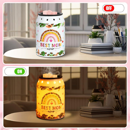 US Local Mom Gifts Wax Warmer, Wax Melt Warmer Ceramic Electric Scentsy Candle Wax Melts Good Mom Meaningful Gifts For Mom For Livingroom Kitchen Bathroom