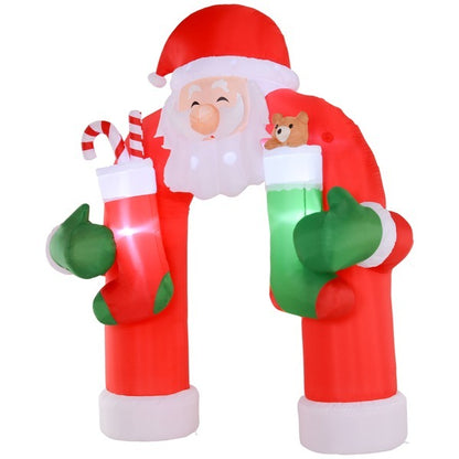 US Local Christmas Inflatables Outdoor Decorations Giant Santa Claus