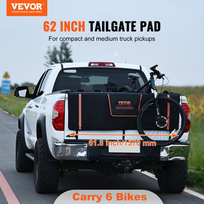 US Local VEVOR 62-inch Tailgate Pad 6-Bike Pickup Truck Bed Tailgate Pad Protector Cover