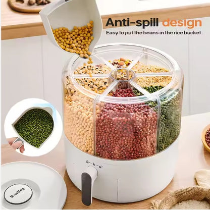 US Local Rice Storage Containers Food Grain Cereal Bins Pet Food Storage Yikexiomi Bucket