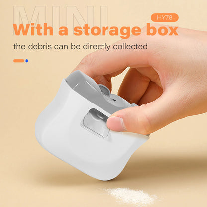 US Local Electric Nail Clippers Nail Piercing Device Cutting And Grinding Integrated LED Lighting Lamp